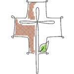 Stickdatei - Bestecktaschen - Weihnachten (12 Single Line Motive) - Sewando