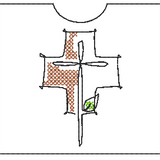 Stickdatei - Mini Ritter Ostern - Single Line - Sewando