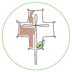 Stickdatei - Untersetzer Single Line Advent (24 Dateien) - Sewando