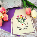 Plotterdatei "Love Letters" dxf,svg, jpeg