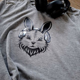 Plotterdatei "Sound Bunny Family" dxf, svg, jpeg