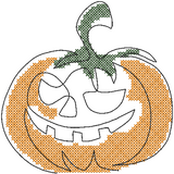 Stickdatei-Set - BIG Single Line "Halloween" 13x13 cm
