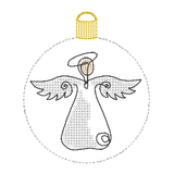 Stickdatei - Christbaumkugeln Single Line (22 Motive) - Sewando