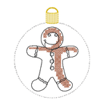 Stickdatei - Christbaumkugeln Single Line (22 Motive) - Sewando