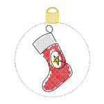 Stickdatei - Christbaumkugeln Single Line (22 Motive) - Sewando