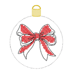 Stickdatei - Christbaumkugeln Single Line (22 Motive) - Sewando
