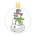 Stickdatei - Christbaumkugeln Single Line (22 Motive) - Sewando