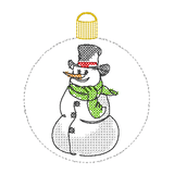 Stickdatei - Christbaumkugeln Single Line (22 Motive) - Sewando