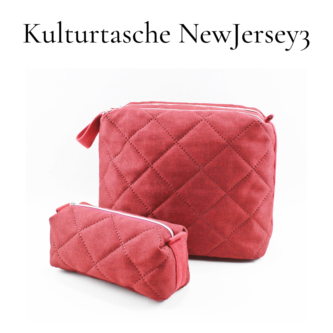 eBook Kulturtasche NEW JERSEY3 Nähanleitung Schnittmuster - Sewando