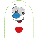 Stickdatei - Kummerfresser / Sorgenmonster in 2 Größen - Sewando
