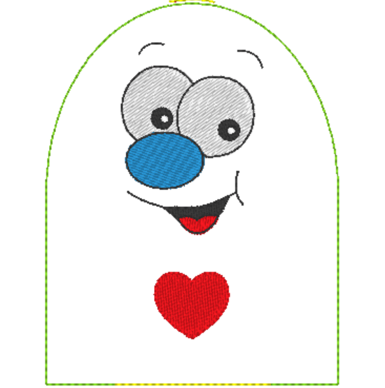 Stickdatei - Kummerfresser / Sorgenmonster in 2 Größen - Sewando