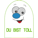 Stickdatei - Kummerfresser / Sorgenmonster in 2 Größen - Sewando