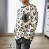 SHIRT "LASSE" - KIDS | Nähanleitung und Schnittmuster | 3 Weiten Gr. 110-164