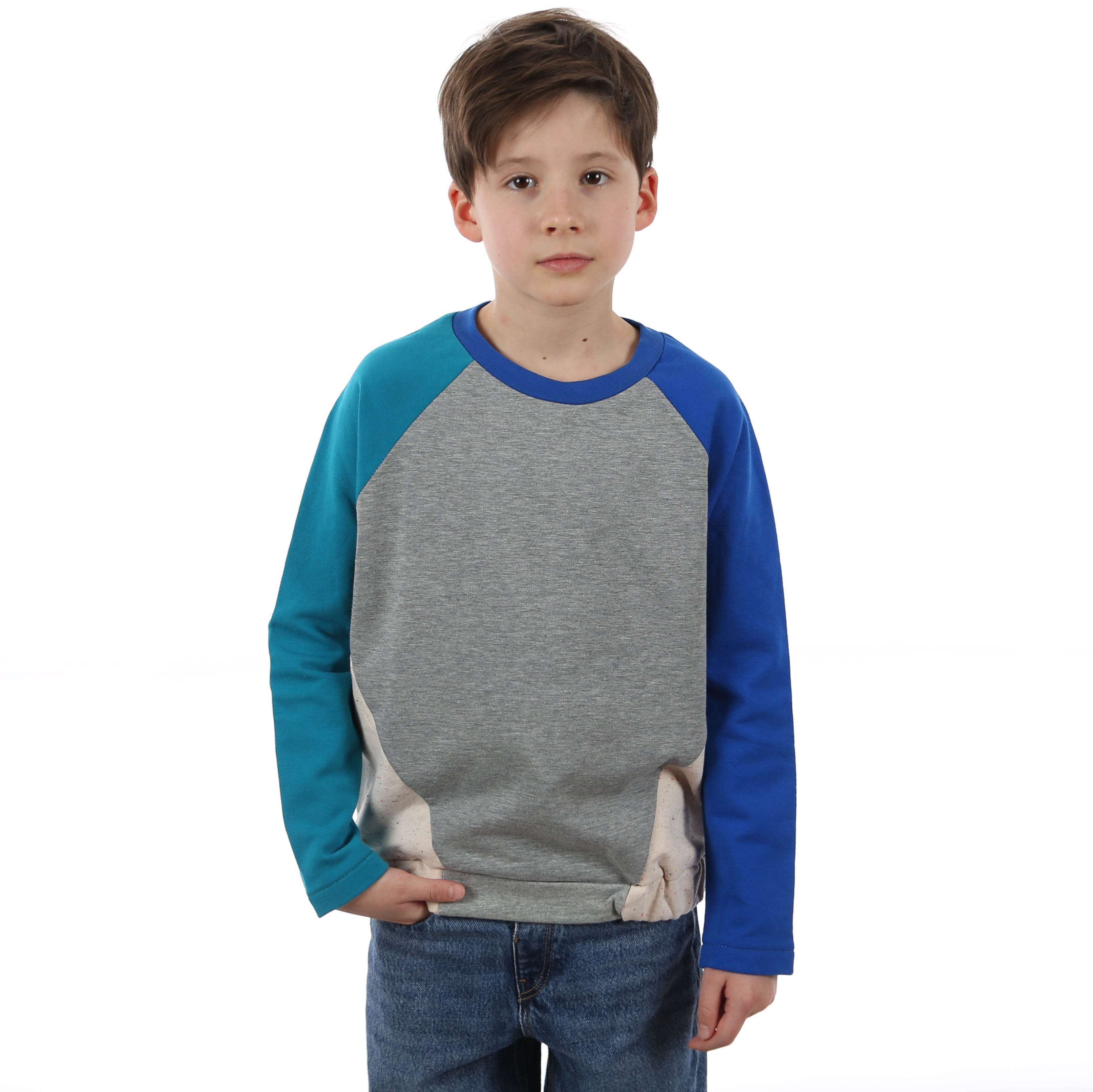 Raglansweater LILLE | Schnittmuster Gr. 86-152 - Sewando