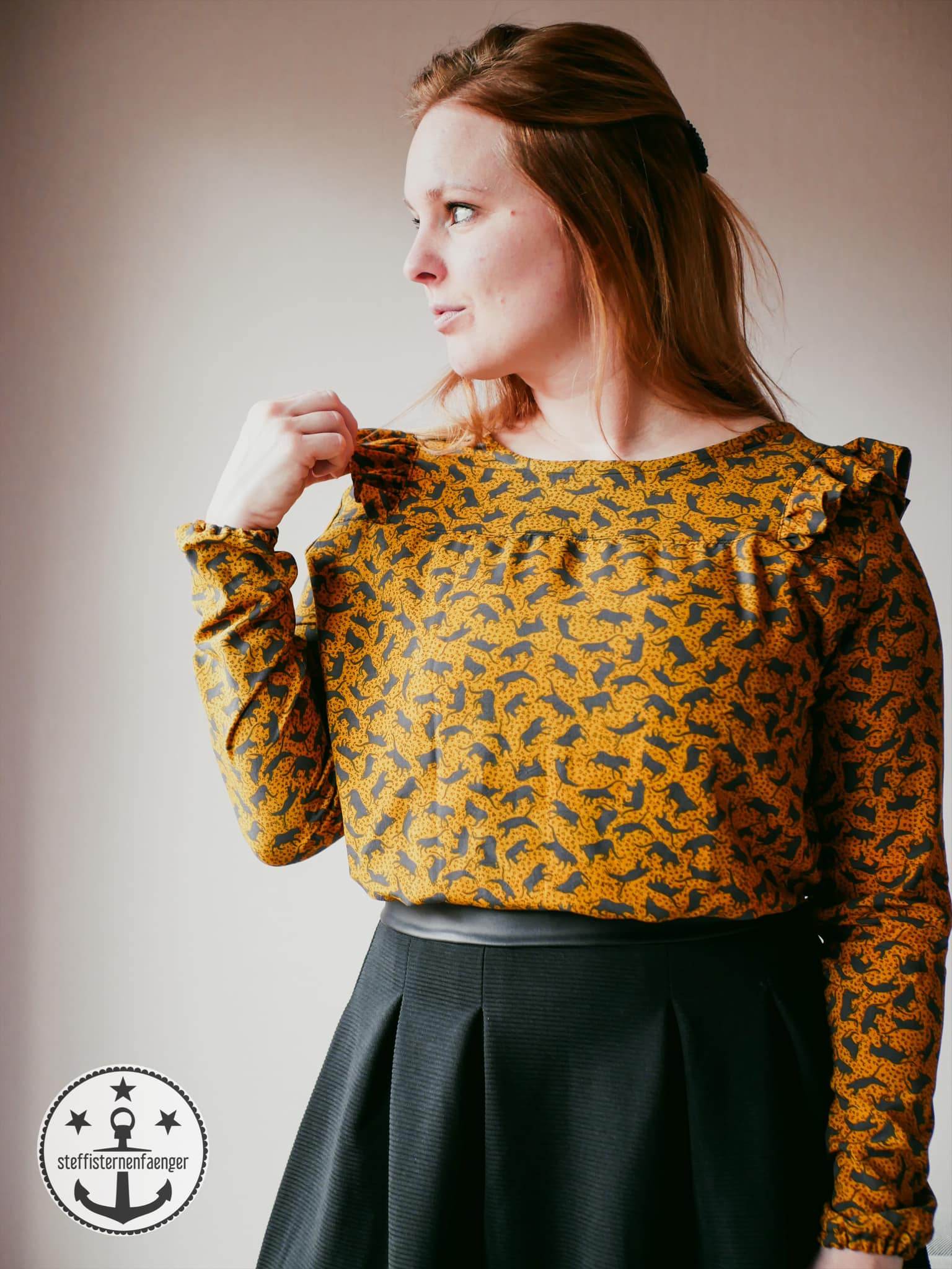 Schnittmuster »LaNanna Blouse« (32–46) Bluse - Sewando