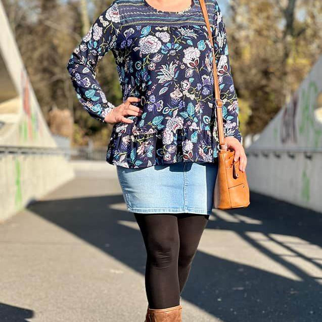 Schnittmuster »LaNanna Blouse« (32–46) Bluse - Sewando