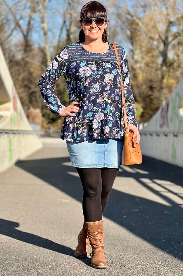 Schnittmuster »LaNanna Blouse« (32–46) Bluse - Sewando