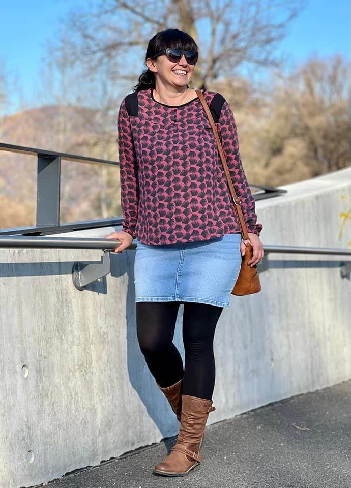 Schnittmuster »LaNanna Blouse« (32–46) Bluse - Sewando