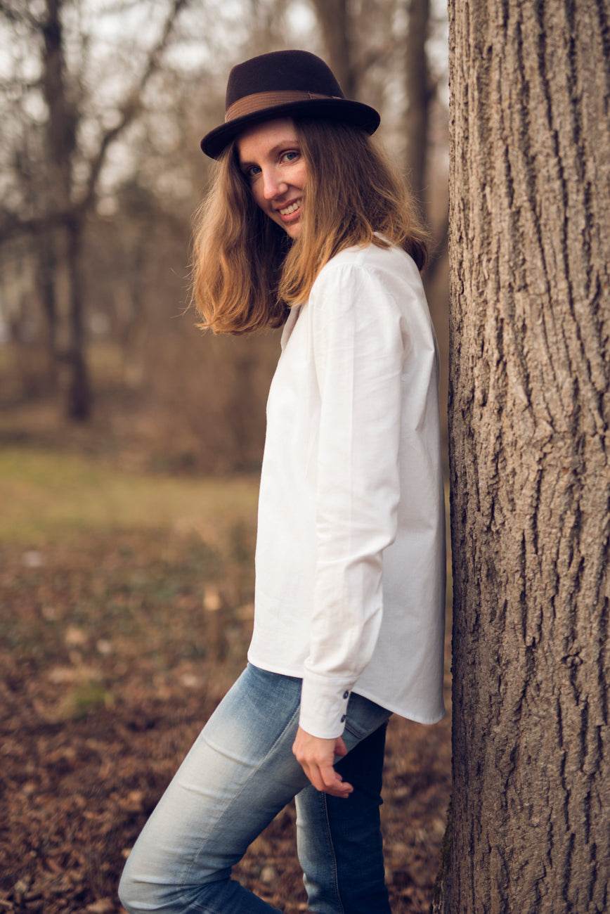 Schnittmuster »LaWoodie Blouse« (32–46) Bluse - Sewando