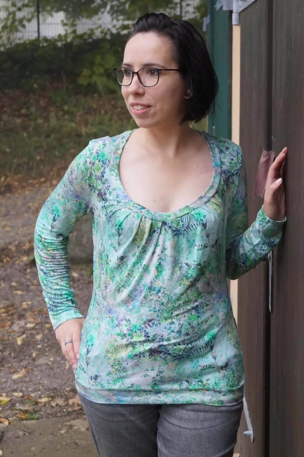 Schnittmuster Add-On Ärmel Larimar Gr. 32 - 50 DE Freebie - Sewando