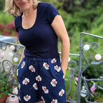 Schnittmuster LEANDRINE - lockere Sommerhose Gr. 34-54 - Sewando