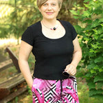 Schnittmuster LEANDRINE - lockere Sommerhose Gr. 34-54 - Sewando