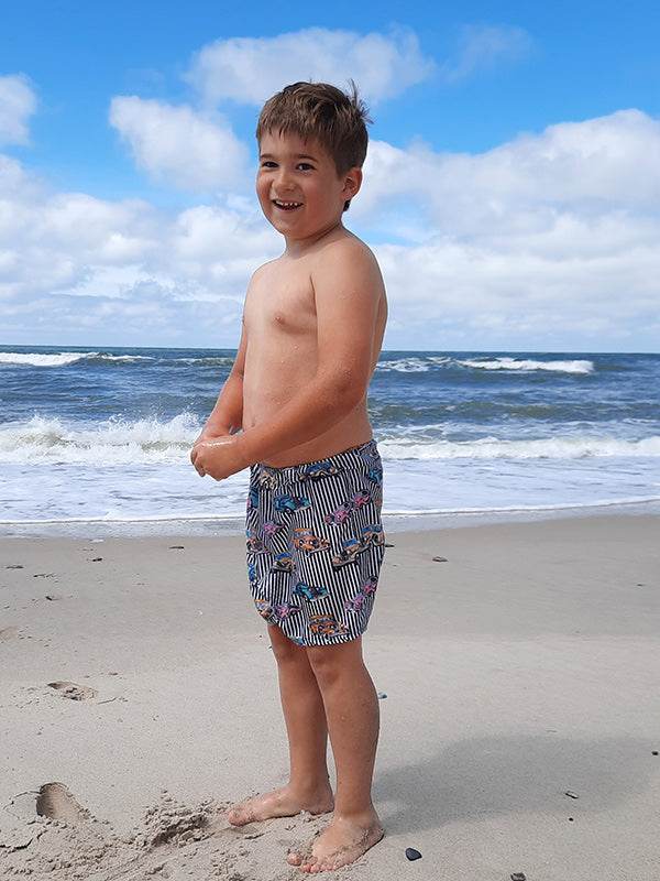 Schnittmuster LEANDRO-Kids Shorts oder Bademode für die Kleinen Gr. 140-164 - Sewando