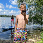 Schnittmuster LEANDRO-Kids Shorts oder Bademode für die Kleinen Gr. 140-164 - Sewando
