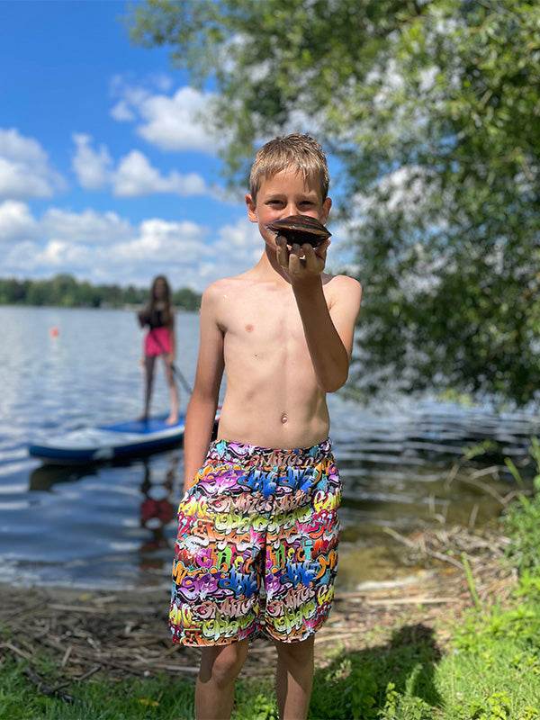 Schnittmuster LEANDRO-Kids Shorts oder Bademode für die Kleinen Gr. 140-164 - Sewando