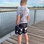Schnittmuster LEANDRO-Kids Shorts oder Bademode für die Kleinen Gr. 140-164 - Sewando