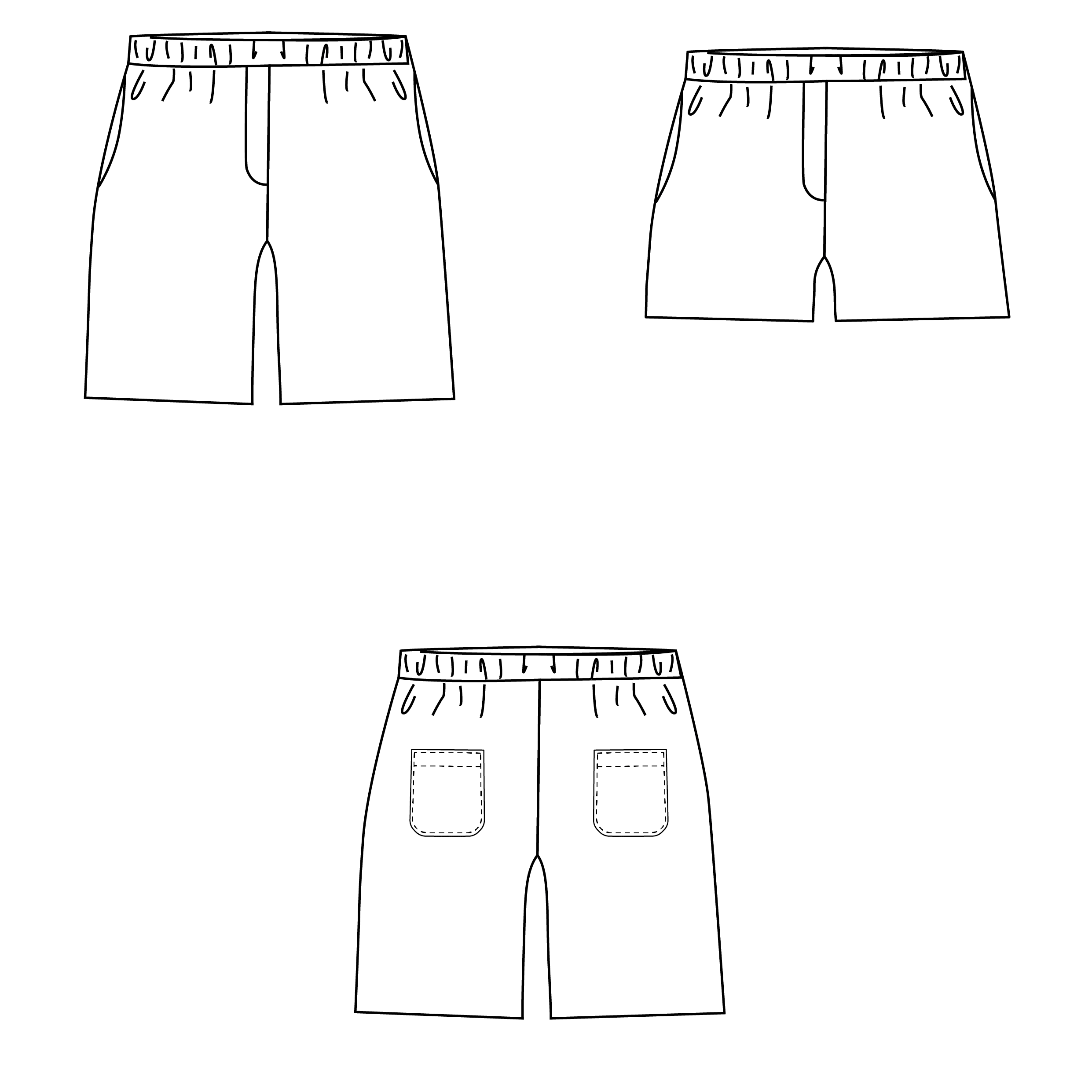 Schnittmuster LEANDRO - Badehhose oder Short für IHN Gr. 44-64 - Sewando