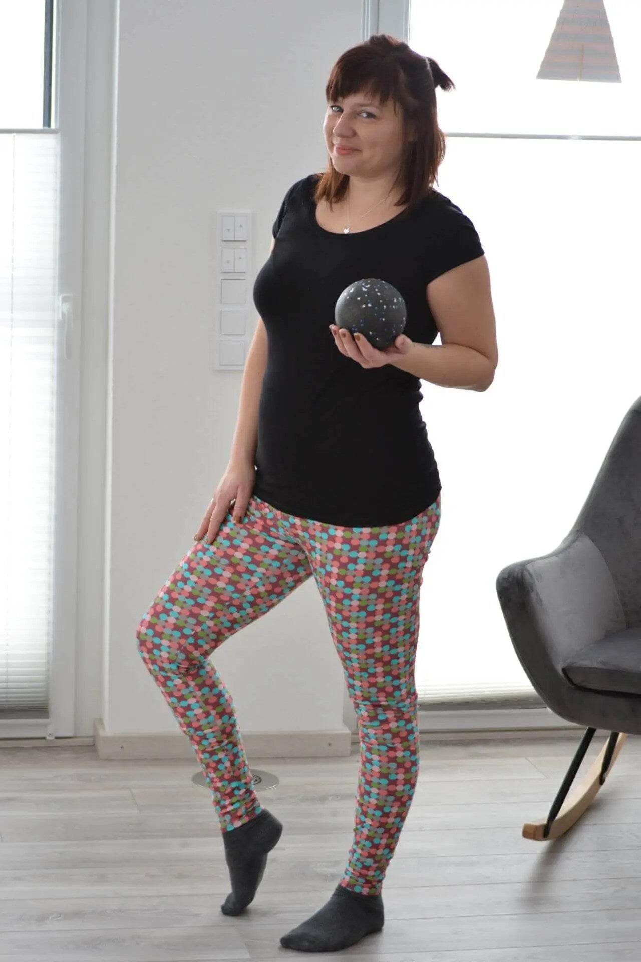 Schnittmuster Leggings Turmalin Gr. 32 - 56 DE/EN/FR - Sewando
