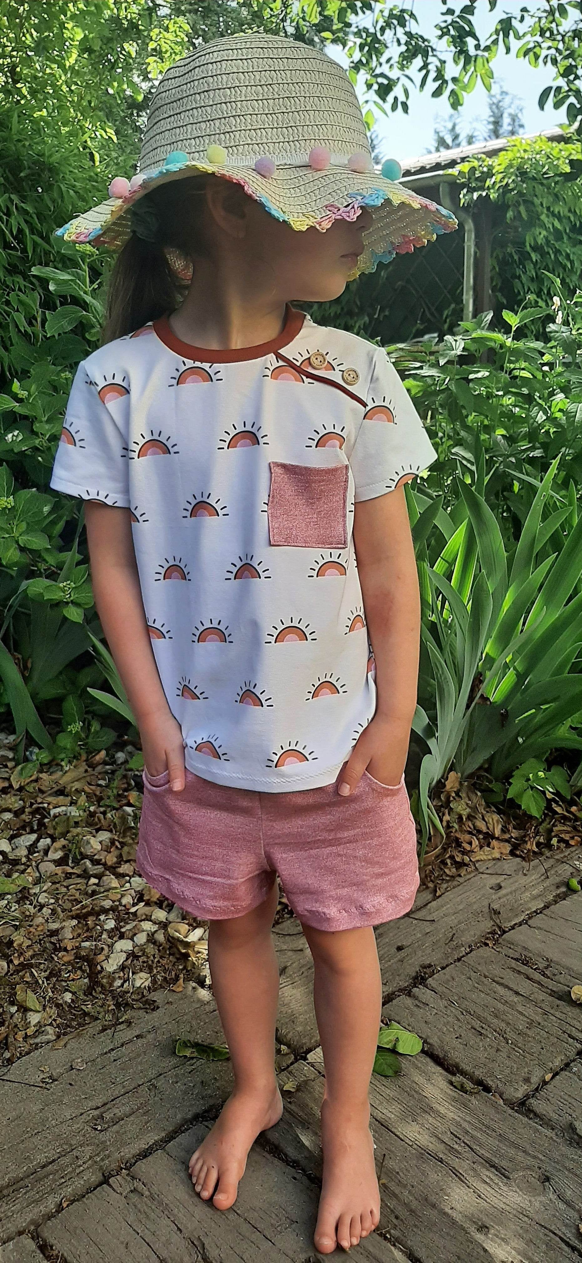 Schnittmuster T-Shirt Vicky Gr. 86-140 - Sewando