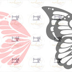 Plotterdatei Lillybeth Schmetterling - Sewando