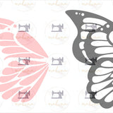 Plotterdatei Lillybeth Schmetterling - Sewando