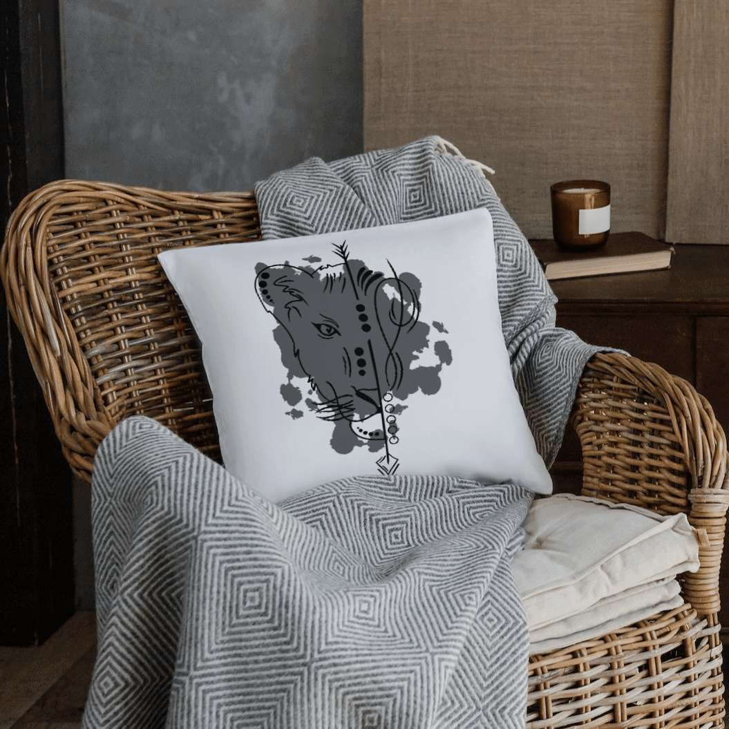 Löwin | SVG, DXF PNG Plotterdatei, Laserdatei - Sewando