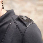 Schnittmuster Jacke BIKER-Lola aus Kunstleder/ Stretch mit optionaler Kapuze Gr. 34-54 - Sewando