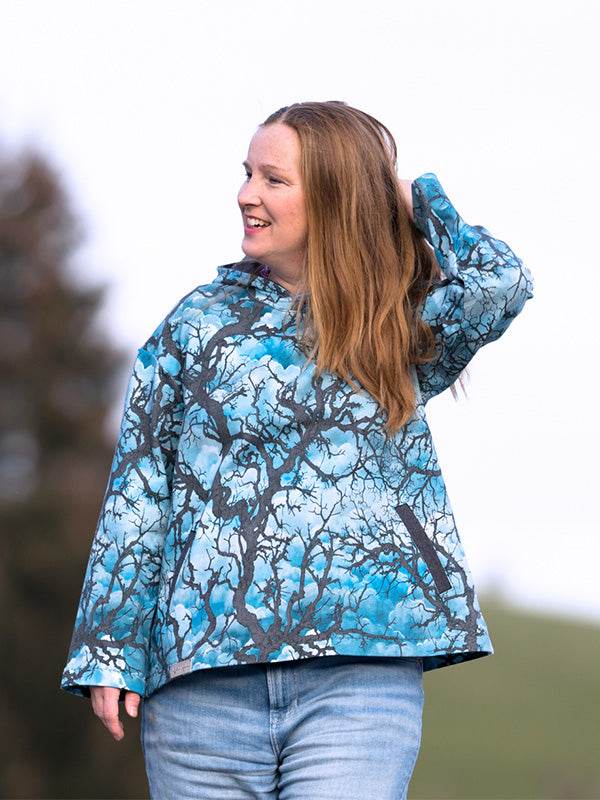 Schnittmuster Merit Sweater, Hoodie mit raffiniertem Rücken Gr. 34-54 - Sewando