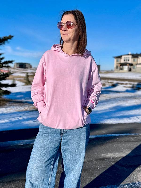 Schnittmuster Merit Sweater, Hoodie mit raffiniertem Rücken Gr. 34-54 - Sewando