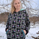 Schnittmuster Merit Sweater, Hoodie mit raffiniertem Rücken Gr. 34-54 - Sewando