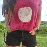 Frau mit Bun - Sprüche - Plotterdatei - Sewando