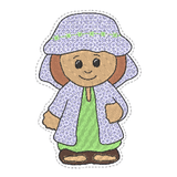 Stickdatei - Krippenfiguren für Holzspieße - Sewando