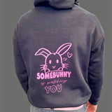 Plotterdatei "SomeBUNNY loves You - Hase" dxf, svg, jpeg + Goodies