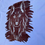 Wolf | SVG, DXF, PNG Plotterdatei, Laserdatei - Sewando