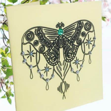 Boho Schmetterling | SVG, DXF, PNG Plotterdatei, Laserdatei - Sewando