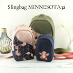 Kombi-eBook Slingbag MINNESOTA32 Nähanleitung Schnittmuster - Sewando