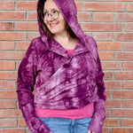 Schnittmuster Mondstein Wickel-Pullover Gr. A - M DE/EN/FR - Sewando
