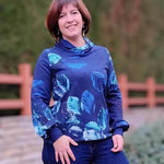 Schnittmuster Pullover Mookait Gr. A - M DE/EN/FR BU 76-134cm - Sewando