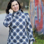 Schnittmuster Pullover Mookait Gr. A - M DE/EN/FR BU 76-134cm - Sewando