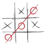 Stickdatei - Spiel "TIC TAC TOE Halloween" mit Stoffbeutel